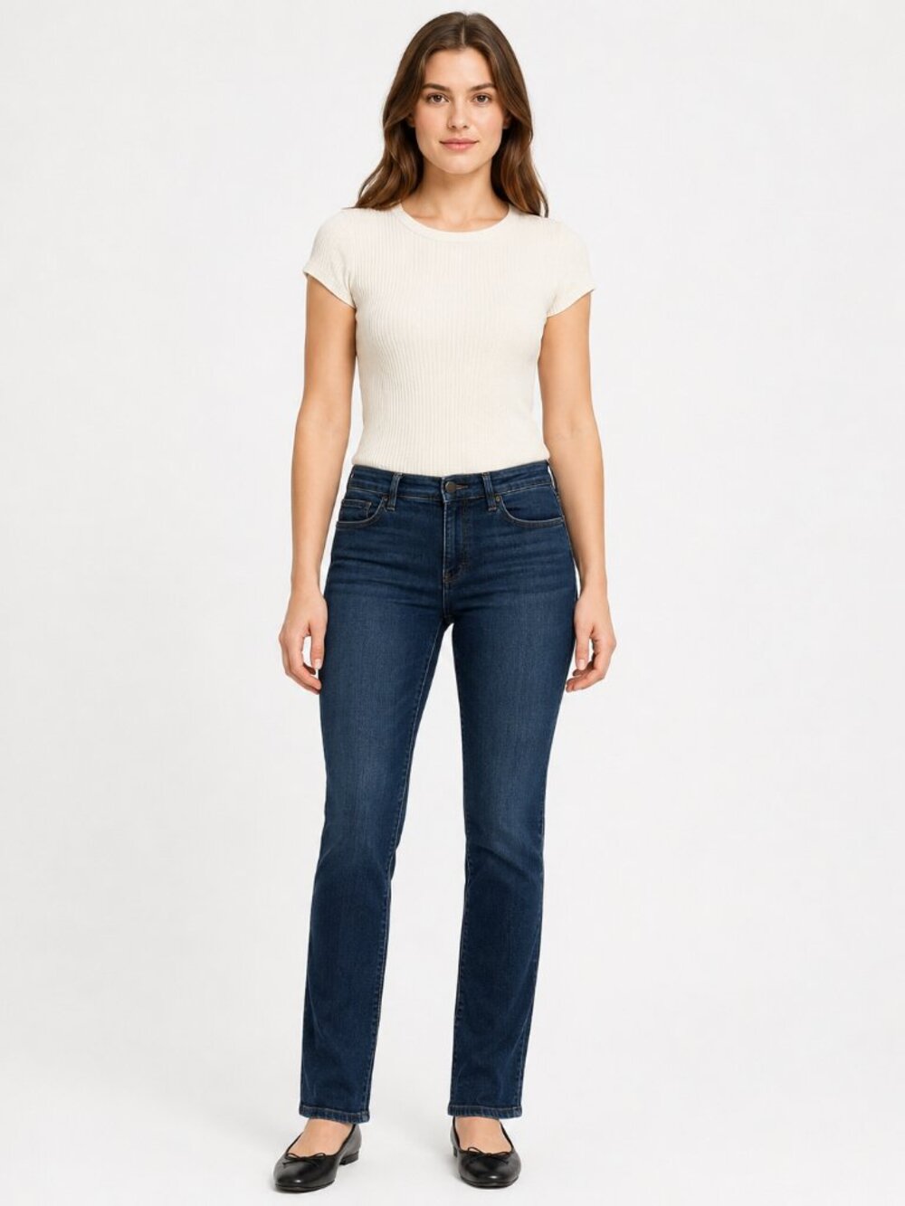 LOFT Modern Skinny Jeans Women's 28/6 Dark Wash Stretch Denim